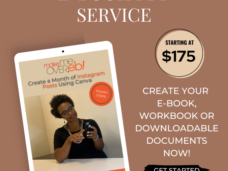 I will Design Your E-Book, Workbook, or Downloadable Documents